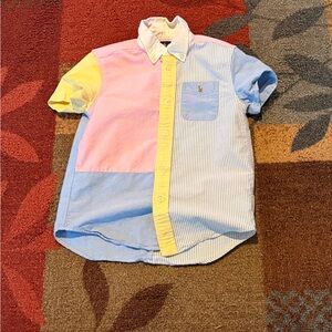 Polo by Ralph Lauren Kids Color Block Button-Down Shirt